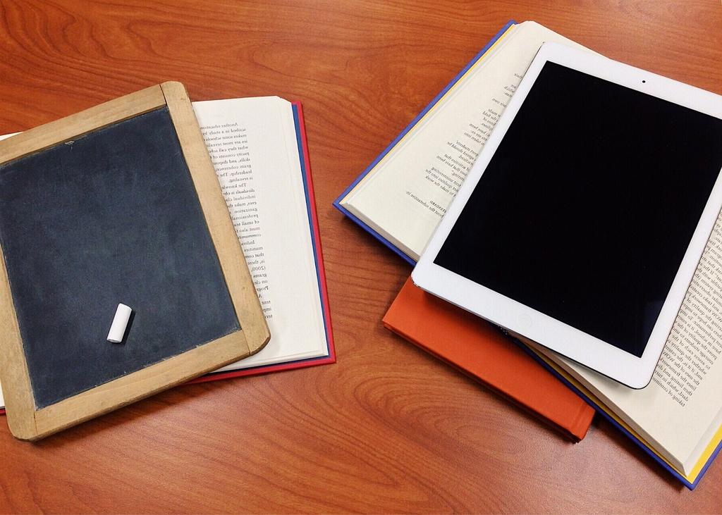 Abstract technology education background